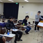 休憩中のカメラ目線